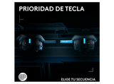 Teclado gaming - Logitech G G515 Rapid TKL, Cable, Interruptores analógicos y teclas personalizables, Activador rápido, Resolución SOCD, PC-Mac, Negro