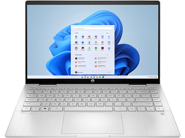 Convertible 2 en 1 - HP  Pavilion x360 14-ek2002ns, 14" Full HD, Intel® Core™ 7 150U, 16GB RAM, 1TB SSD, Gráficos Intel®, W11 H, Plata