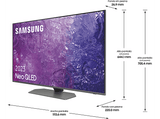 TV Neo QLED 50 - Samsung TQ50QN90CATXXC, Neo QLED 4K, Neural Quantum Processor 4K, Smart TV, DVB-T2 (H.265), Carbón Silver