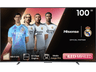 TV Mini LED 100" - Hisense 100U7KQ 144 Hz, Smart TV UHD 4K, Quantum Dot Colour, Modo Juego, Hi-View, Dolby Vision IQ & Atmos, Negro