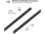 Convertible 2 en 1 - LG 16T90SP-K.AA75B, 16, WQXGA+, Intel® Evo™ Edition Core™ Ultra 7-155H, 16 GB RAM, 512 GB SSD, W11, Negro Obsidiana