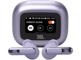 Auriculares True Wireless - JBL Live Beam 3, 48 h Autonomía, Cancelación de Ruido, IP54, Purple
