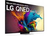 TV QNED 75 - LG 75QNED91T6A, UHD 4K, Procesador Inteligente 4K α8, Smart TV, DVB-T2 (H.265), Negro Dark Meteor Titan