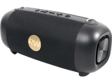 Altavoz bluetooth - PEAQ PPA 405-RW, 2x 10W, 4.5h Autonomía, IPX5, True Wireless, Edición Robbie Williams, Negro