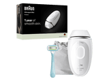Depiladora IPL - Braun Luz pulsada Silk·expert Mini, PL1114, Depilación en casa,