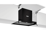 Campana grupo filtrante - Balay 3BD866MN, 3 velocidades, 620 m³/h, Visera de cristal, 59.4 cm, Negro
