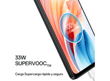 Móvil - OPPO A58, Glowing Black, 128 GB, 6 GB RAM, 6.72  Full HD+, MediaTek Helio G85, 5000 mAh, ColorOs 13.1 (Android 13)