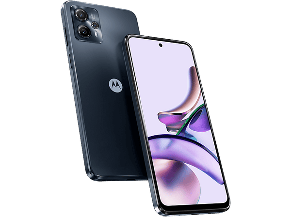 Móvil - Motorola G13, Matte Charcoal, 128 GB, 4 GB, 6.5 " HD+ LCD Display, MediaTek Helio G85, 5000 mAh, Android™ 13, NFC