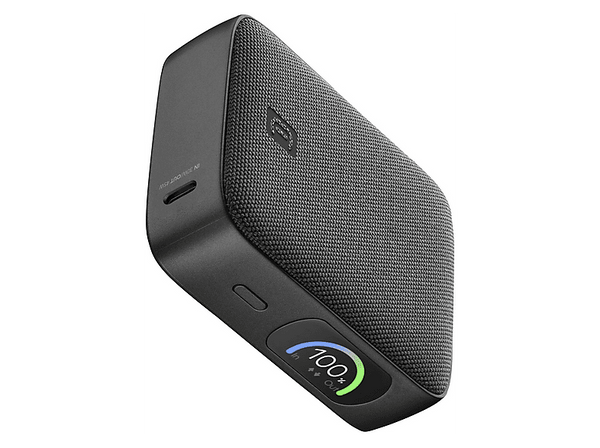 Powerbank - CellularLine PowerView IQ, 10000 mAh, 45 W, 72 horas, USB C, USB A, Negro