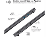 REACONDICIONADO Seminuevo Muy bueno Portátil - LG 16Z90S-G.AA76B, 16 WQXGA, Intel® Evo™ Core™ Ultra 7-155H, 16 GB RAM, 512 GB SSD, Arc™ GPU, W11, Gris Carbón