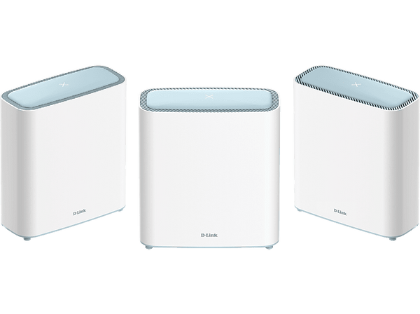 Sistema WiFi Mesh - D-Link M32-3 EAGLE PRO AI, Pack 3 Extensores Wi-Fi 6, AX3200, 3200 Mbps, Mesh Inteligente, Blanco
