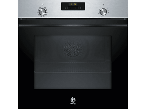 Horno - Balay 3HB4131X3, Serie Acero, Multifunción, Limpieza hidrolítica, 71 l, Aire caliente 3D Profesional, Display LED, 60 cm, Inox