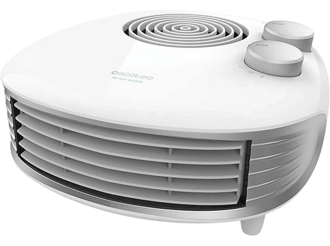 Calefactor - ‎Cecotec ReadyWarm 9800 Force Horizon, 2000W, 2 niveles, 3 modos, 40 m³, Blanco