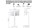 Monitor - LG Smart Monitor Swing 32G810SAW-W, 31.5 UHD 4K, 144 Hz, 1 ms, IPS, Altavoces incorporados, Blanco