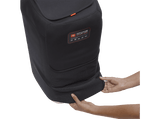 Funda altavoz - JBL PartyCover Club 120, Para PartyBox Club 120, Goma de estireno butadieno y tejido de punto de poliéster de doble cara, Negro