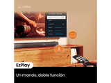 Barra de sonido - Hisense HS3100, Subwoofer Inalámbrico 6.5, Dolby Audio & DTS Virtual:X, 480 W, Negro