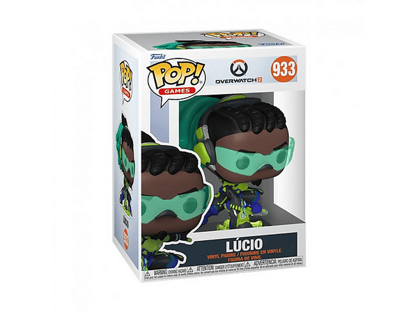 Figura Funko Pop! - OverWatch 2: Lucio, Vinilo, 10 cm