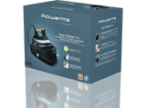 Centro de planchado - Rowenta Eco Steam Pro DG9662F0, 2800 W, 8 bar, 150 g/min, Golpe Vapor 600 g/min, 1.3 L, Suela Microsteam 400 HD 3D Laser, Negro