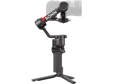 Gimbal - DJI RS4, Pantalla táctil OLED, Selector joystick, Hasta 3 kg carga, Bluetooth, Autonomía 29.5 horas, Negro