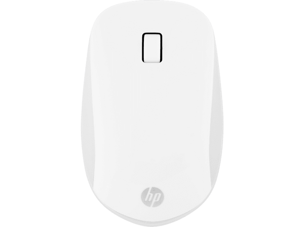 Ratón inalámbrico - HP 410 Ratón Bluetooth®, Batería hasta 1 año, 2000 DPI, Chromebook, Blanco