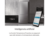 Frigorífico combi - Haier 3D 70 Series 7 HTW7720DNMP, No Frost, 200.6 cm, 486 l, Direct Access, Wi-Fi, Inox