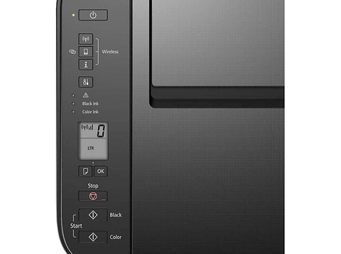 Impresora multifunción - Canon TS3350 BLACK, Wi-Fi,  LCD, Negro