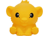 Lámpara - Sherwood El Rey León: Simba, 15 cm, Amarillo