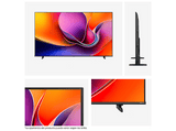 TV LED 85 - Hisense 85A6Q, UHD 4K, Quad Core/MT9603,  IA 4K Upscaler, Modo Juego Plus, Control por voz, Negro