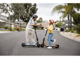 Patinete eléctrico - Segway C2 Pro, Para niños, 150 W potencia nominal, 260 W potencia máxima, 16 km/h, Negro y Azul