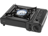 Hornillo de gas portátil - Jata, JECG2138, 2.2 kW, Negro