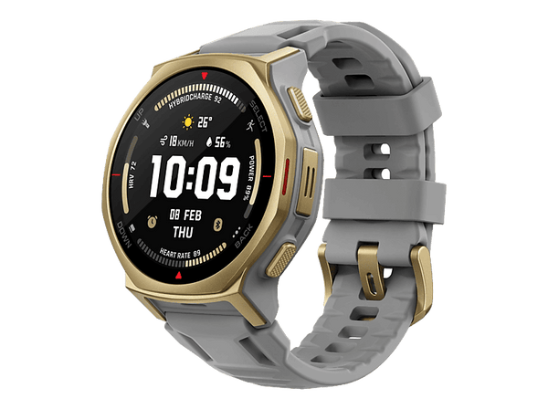 Smartwatch - Amazfit T-Rex 3 Pro, 44 mm, Hasta 17 días Autonomía, +180 Modos Deportivos, pantalla AMOLED, Resistente al Agua, Artic Gold
