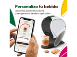 Cafetera de cápsulas - De' Longhi Nescafé® Dolce Gusto® Neo Latte 300.WA, 15 bar, 1.3 l, 1600 W, Cápsulas compostables, Blanco