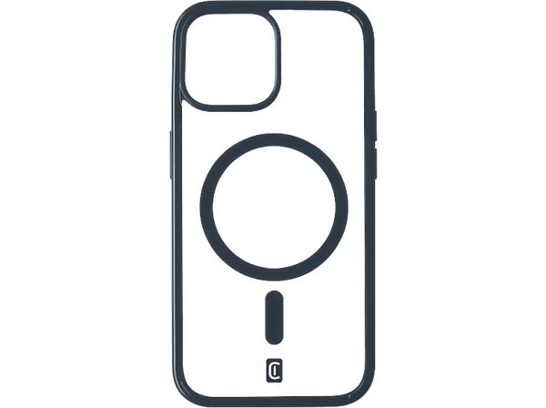 Funda - CellularLine POPMAGIPH15B, Para Apple iPhone 15, Trasera, TPU, Para MagSafe, Negro