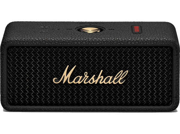 Altavoz inalámbrico - Marshall EMBERTON III, 76 W, Bluetooth, Autonomía 32 h, Micrófono, Black and Brass
