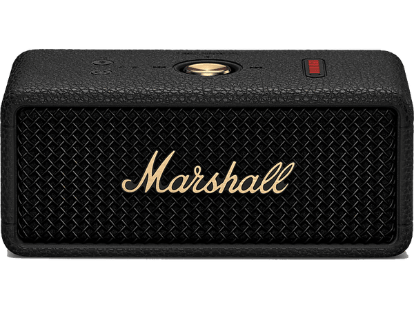 Altavoz inalámbrico - Marshall EMBERTON III, 76 W, Bluetooth, Autonomía 32 h, Micrófono, Black and Brass