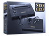 Consola retro - Plaion Replai Neo Geo AES+, Compatible con los cartuchos originales de NeoGeo, Salida Full HD vía HDMI, Negro