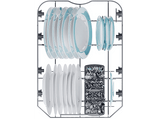 Lavavajillas  - Candy Rapido' CF0C7SB0FW,  10 servicios, 8 programas, 45 cm,  Motor Inverter, Wi-Fi, Blanco