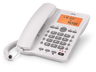 Teléfono - SPC Telecom Office ID 2, Análogo, Mute, Identificación de Llamada, Pantalla Iluminada, 4 Memorias Directas, Blanco
