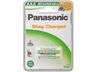 Pilas - Panasonic AAA Recargables, 750 mAh, 1.2V