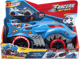 Juego - MagicBox T- Racers Mix 'N Race Squad Launcher Shark