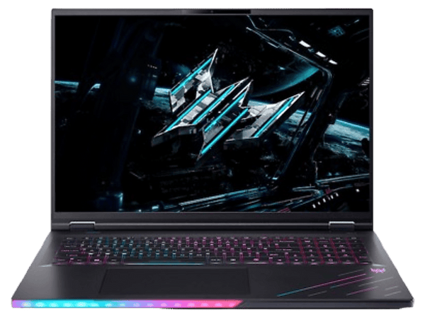 Portátil gaming - Acer Predator Helios 16 AI, 16" WQXGA, Intel® Core™ Ultra 9 275HX, 32GB RAM, 2TB SSD, GeForce RTX™ 5090,Sin sistema operativo