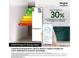 Frigorífico combi - Samsung BESPOKE Smart RB38C7B6AB1/EF, No Frost, 203cm, 387l, Twin Cooling Plus™, Metal Cooling, WiFi, Grafito