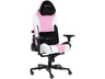 Silla gaming - Newskill Gaming Banshee Rosa Polipiel, Reposabrazos 4D, Ajustable, Transpirable