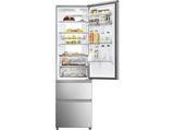 Frigorífico combi - Haier HTW7620ANMG 3D 60 Series 7 Pro, No Frost, 205 cm, 414 l, Wi-Fi, Cajones Direct Access, Inox
