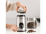 Molinillo de café - Taurus Aromatic Potencia 150W, Depósito de cafe de 50g, Inox