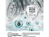 Lavadora carga frontal - Hisense WF1Q1041BW, 10 kg, 1400 Rpm, Función Vapor, Eficiencia A-20%, Gris