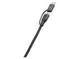 Cable USB - CellularLine Data Security USB C, 65 W, Data blocker, Universal, Negro