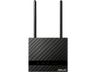 Router - ASUS 4G-N16, Conexión Wireless, 0.3 Gbit/s, Banda Ancha móvil 4G, LAN Ethernet, Negro