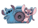 Cámara - Lexibook Infantil con protección Stitch, 40 megapixel, Video 1080 pixel, Incluye tarjeta SD 8GB, Juegos, Azul