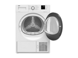 Secadora bomba de calor - Beko DHS 8413 GA1, 8 Kg, 15 programas, Blanco